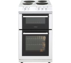 BELLING FS50ET 50 cm Electric Solid Plate Cooker - White